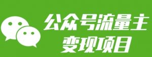 公众号流量主变现项目：每天2小时，普通人每月多挣三五千互联网行业-互联网创业-创业网-知识创造价值 新生无限可能网创星球