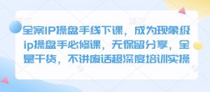 全案IP操盘手线下课，成为现象级ip操盘手必修课，无保留分享，全是干货，不讲废话超深度培训实操互联网行业-互联网创业-创业网-知识创造价值 新生无限可能网创星球
