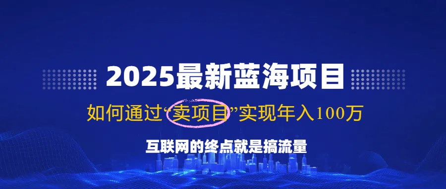 2025最新蓝海项目，零门槛轻松复制，月入10万+，新手也能操作！互联网行业-互联网创业-创业网-知识创造价值 新生无限可能网创星球