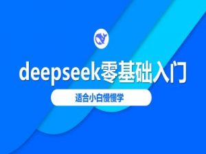 deepseek零基础入门-deepseek教程2025，适合小白慢慢学互联网行业-互联网创业-创业网-知识创造价值 新生无限可能网创星球