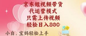 京东短视频带货，2025翻身项目，只需上传视频，单月稳定变现8k+【揭秘】互联网行业-互联网创业-创业网-知识创造价值 新生无限可能网创星球