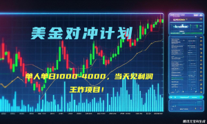 2025年最暴力项目“美金先登计划”最新最强对冲战法，每日实际收益1K-4K互联网行业-互联网创业-创业网-知识创造价值 新生无限可能网创星球