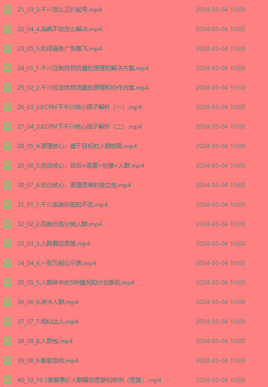 图片[2]互联网行业-互联网创业-创业网-知识创造价值 新生无限可能2024单品正价起号，直播素材投流选品：选品课+投流课+素材课+卡首屏/100节互联网行业-互联网创业-创业网-知识创造价值 新生无限可能网创星球