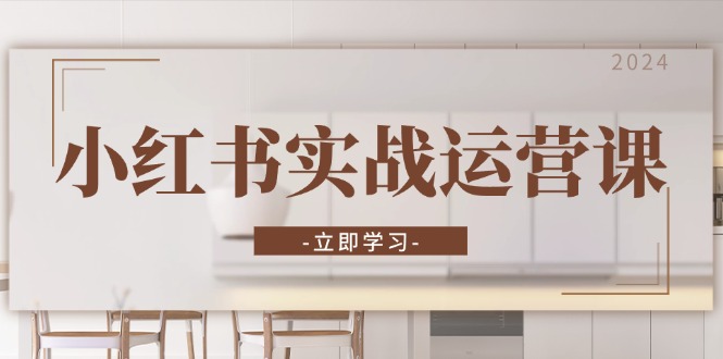 小红书实战运营课：从开通店铺到直播话术，打造爆款笔记与高效直播互联网行业-互联网创业-创业网-知识创造价值 新生无限可能网创星球