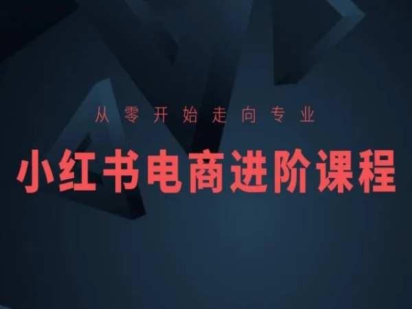 从零开始走向专业，小红书电商进阶课程互联网行业-互联网创业-创业网-知识创造价值 新生无限可能网创星球