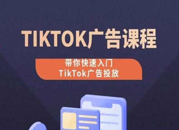 TikTok广告投放课程，从0-1实操课，带你快速入门TikTok广告投放互联网行业-互联网创业-创业网-知识创造价值 新生无限可能网创星球