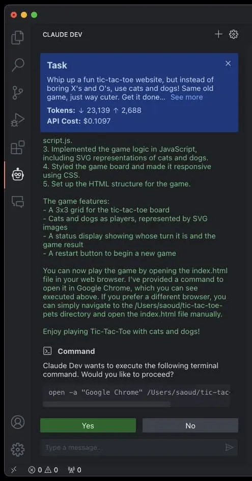 Claude Dev｜AI编程互联网行业-互联网创业-创业网-知识创造价值 新生无限可能网创星球