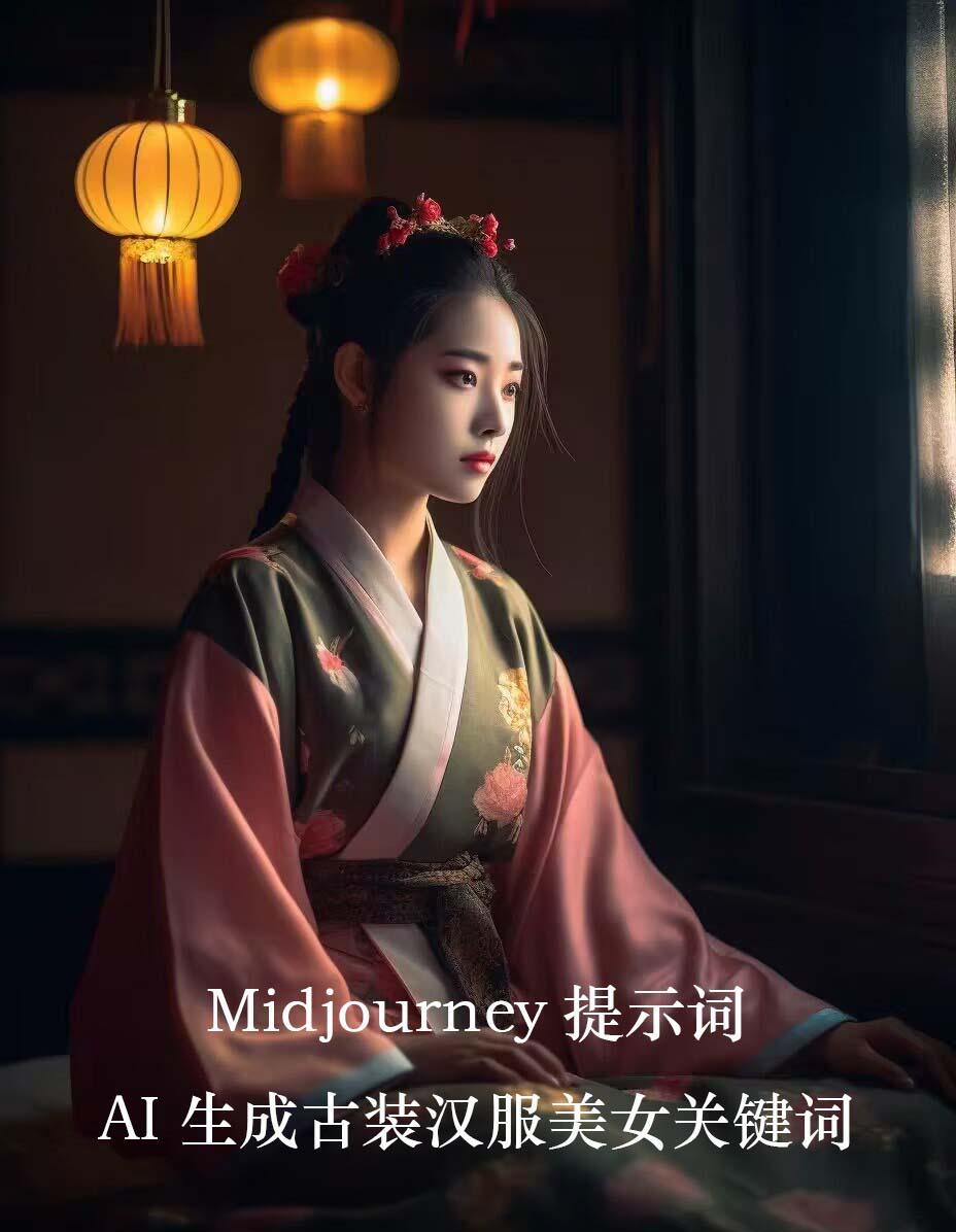 Midjourney关键词-AI生成中国风古装汉服美女人像提示关键词互联网行业-互联网创业-创业网-知识创造价值 新生无限可能网创星球