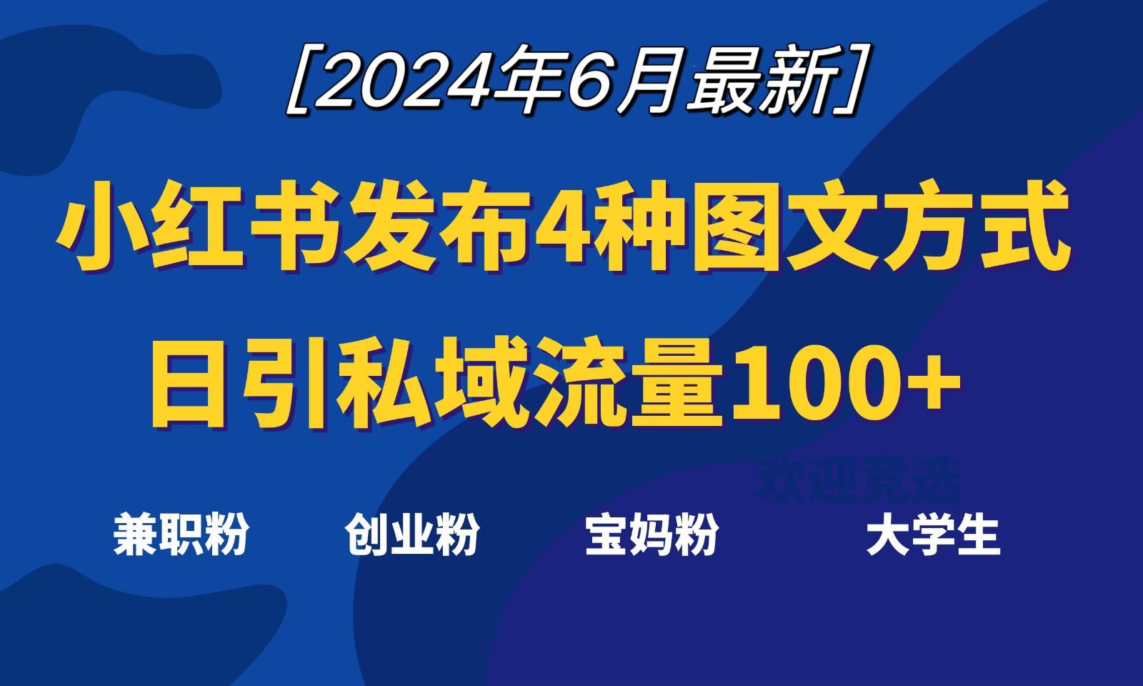 小红书发布这4种图文，就能日引私域流量100+互联网行业-互联网创业-创业网-知识创造价值 新生无限可能网创星球