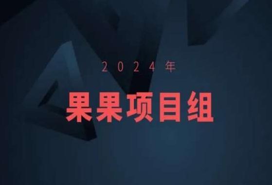 2024年果果项目组项目合集-果果最新项目互联网行业-互联网创业-创业网-知识创造价值 新生无限可能网创星球