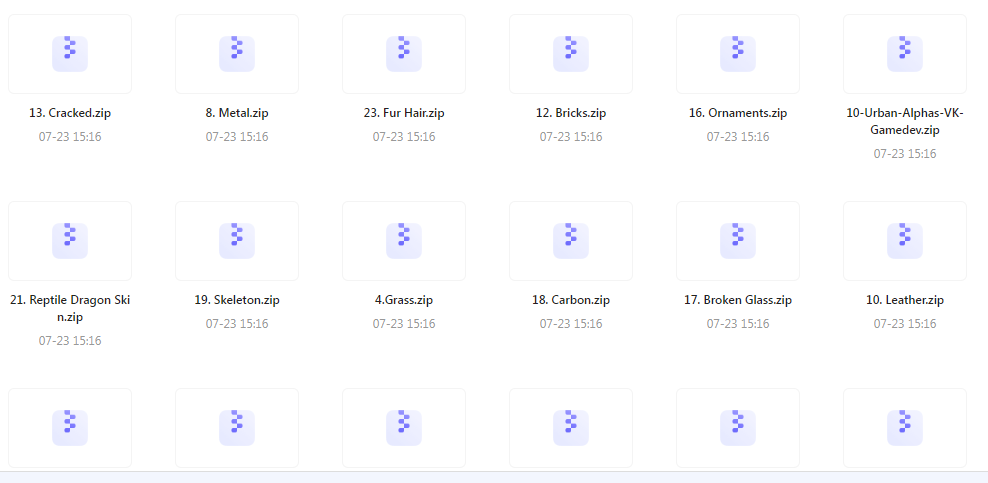 【素材分享】实用教程+素材 Zbrush与Blender表面纹理合集互联网行业-互联网创业-创业网-知识创造价值 新生无限可能网创星球