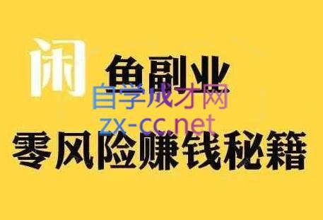 铁逸潇老师·闲鱼电商新手运营教程互联网行业-互联网创业-创业网-知识创造价值 新生无限可能网创星球