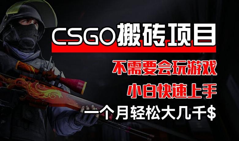 CSGO 装备搬砖项目，操作简单，不需要会玩游戏，小白也能快速上手，一个月轻松大几千【揭秘】互联网行业-互联网创业-创业网-知识创造价值 新生无限可能网创星球