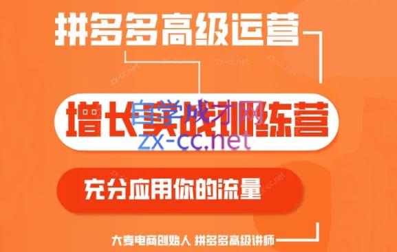 大麦老师·拼多多单品爆款打造课程(更新6月)互联网行业-互联网创业-创业网-知识创造价值 新生无限可能网创星球