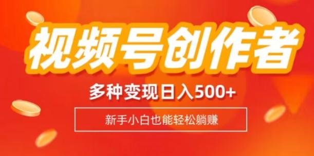 视频号创作者计划，多种变现方式，日入500+【内附1080g视频素材】互联网行业-互联网创业-创业网-知识创造价值 新生无限可能网创星球