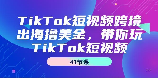 TikTok短视频跨境出海撸美金，带你玩TikTok短视频(41节课)互联网行业-互联网创业-创业网-知识创造价值 新生无限可能网创星球
