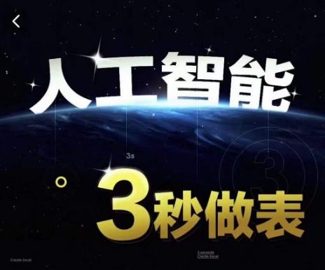 人工智能AI处理表格制作技巧Excel函数公式WPS数据分析，无需经验三秒做表，提高职场竞争力互联网行业-互联网创业-创业网-知识创造价值 新生无限可能网创星球