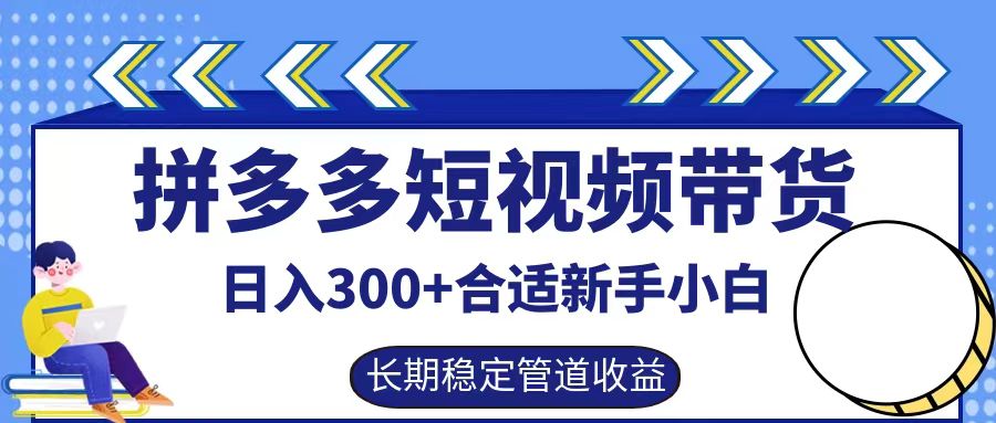 拼多多短视频带货日入300+，实操账户展示看就能学会互联网行业-互联网创业-创业网-知识创造价值 新生无限可能网创星球